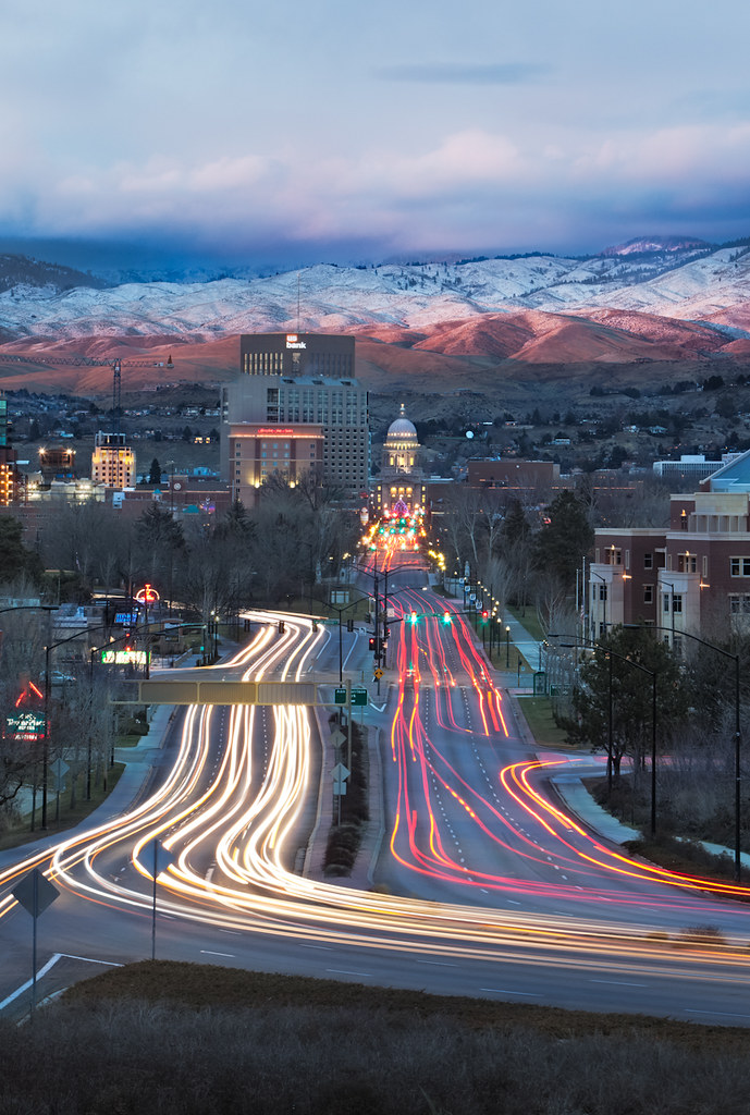 Elevation of Collister, Boise, ID, USA Topographic Map Altitude Map