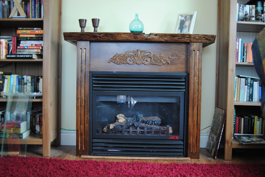 Mantelpiece Our new mantelpiece. Ordered the pine from a l… Flickr