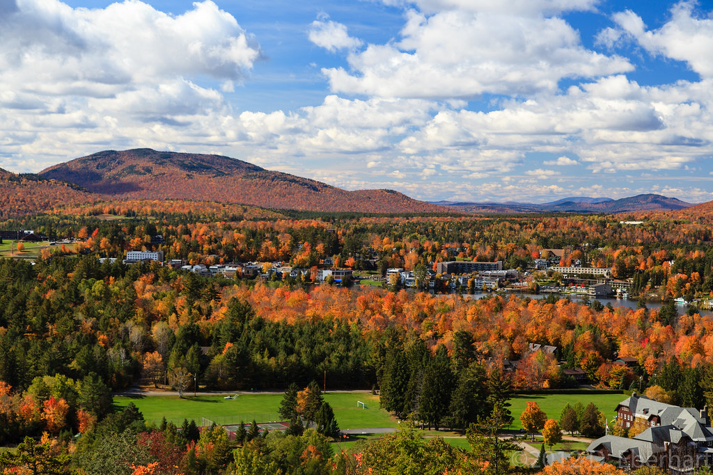 Mirror Lake, from Cobble Hill Mirror Lake is visible in th… Flickr