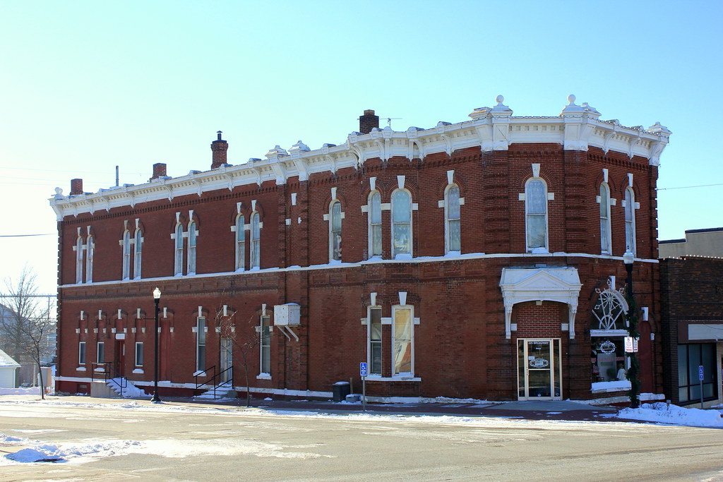 Bank Block Audubon, IA Tom McLaughlin Flickr