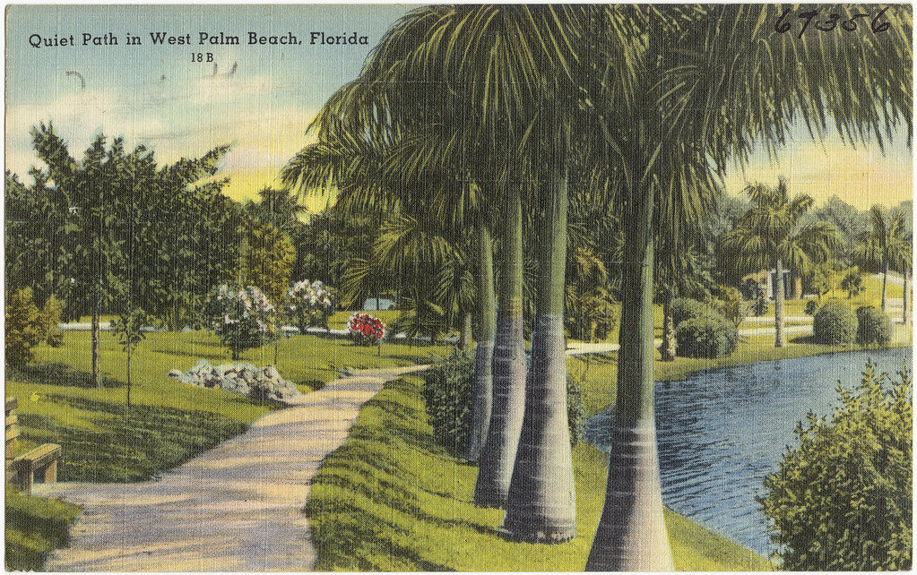 Quiet path in West Palm Beach, Florida File name 06_10_00… Flickr