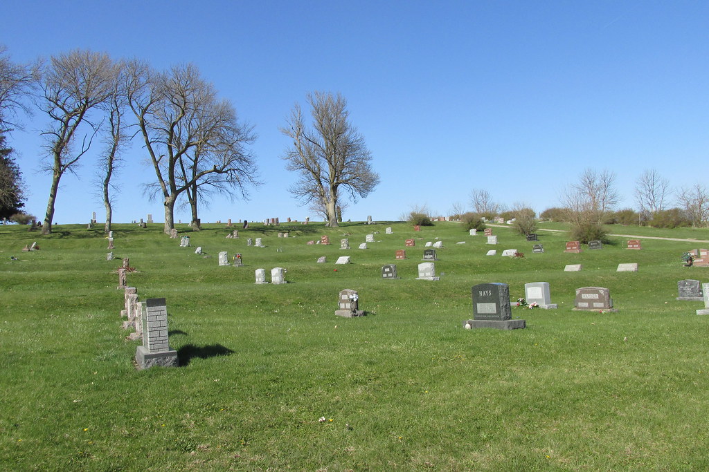 Oakwood Cemetery Casey, Iowa As I was driving west on I… Flickr