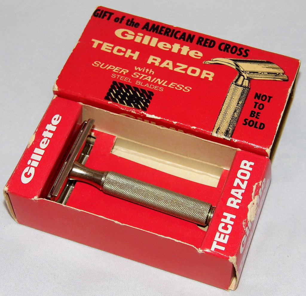 Vintage Gillette Tech 3Piece Safety Razor, Date Code L2 … Flickr