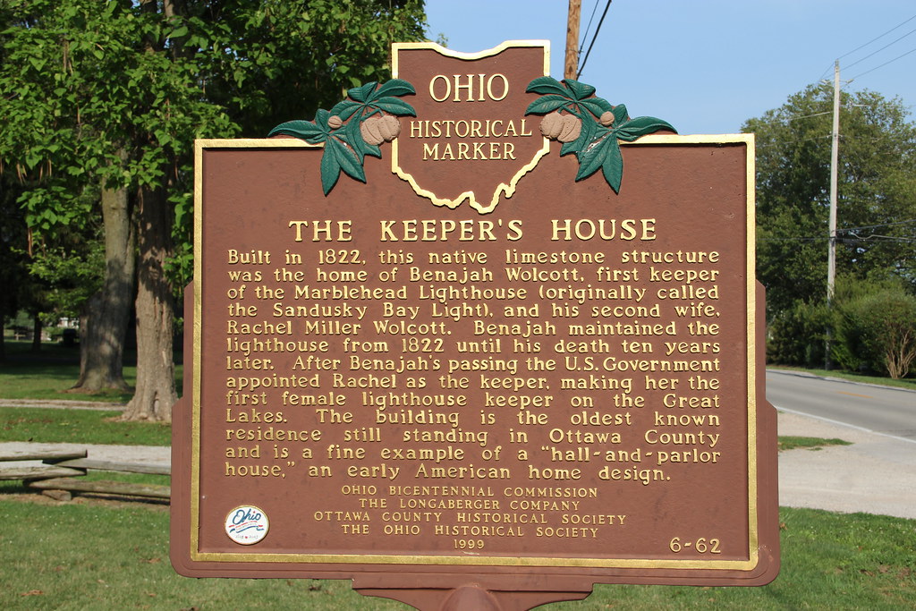 Benajah Wolcott House Historical Marker (Marblehead, Ohio)… Flickr