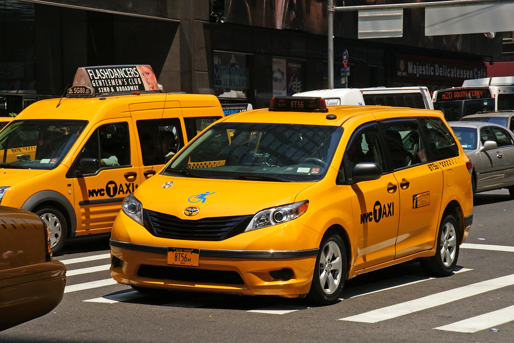 NYC Taxi Toyota Sienna New York City Taxi Ray Kippig Flickr
