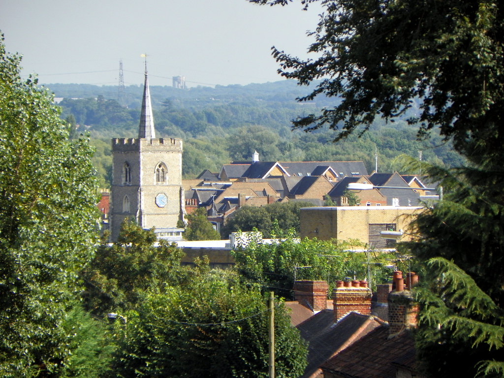 GOC Bengeo to Woodhall Park 252 Ware View of Ware from th… Flickr
