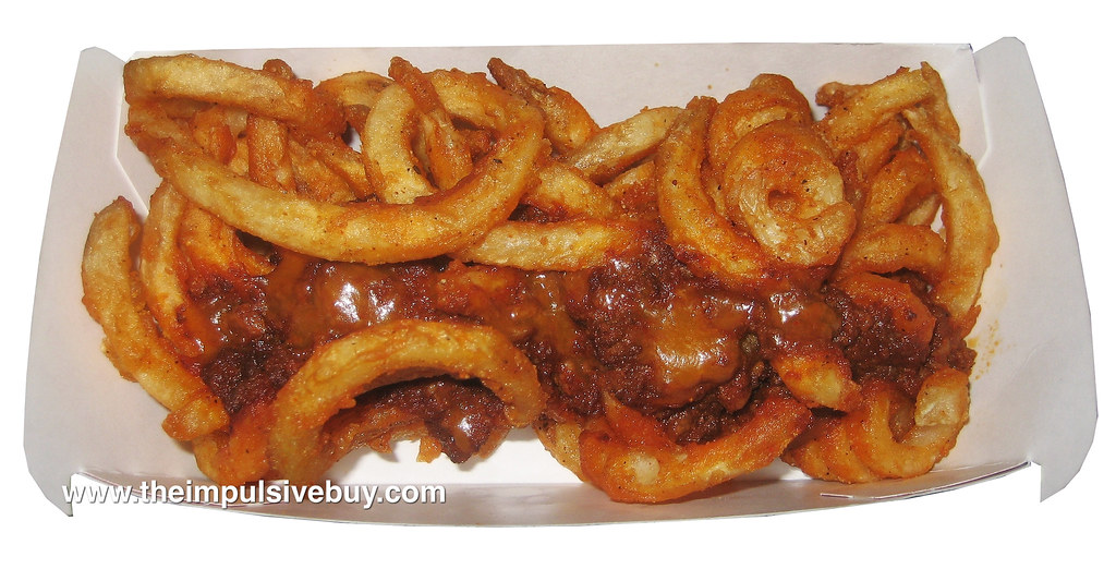 Jack in the Box Chili Cheese Seasoned Curly Fries theimpulsivebuy