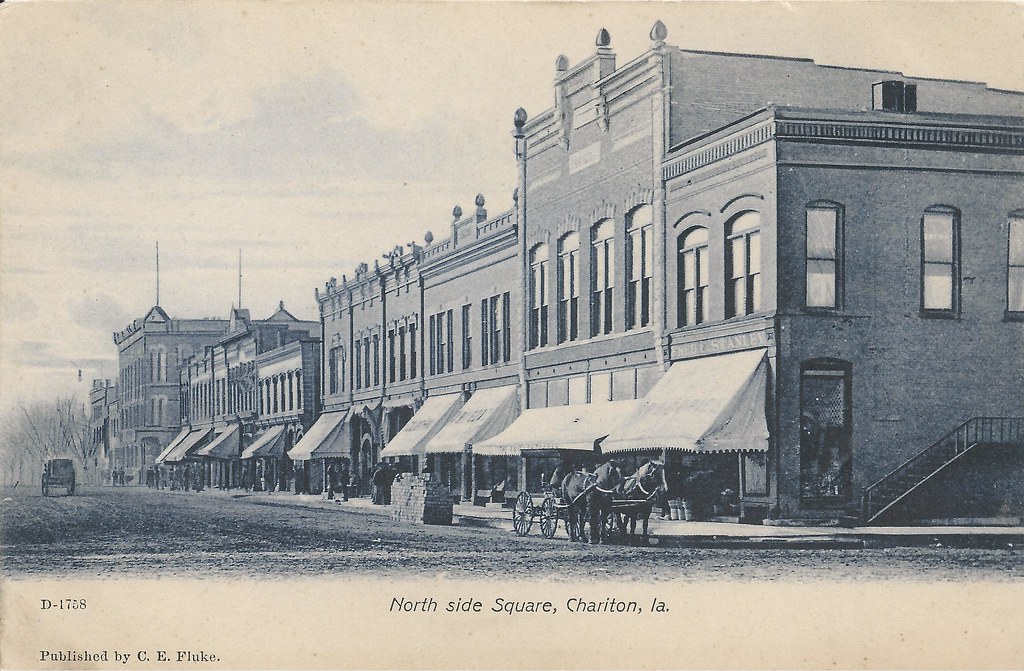 Chariton, Iowa, North Side, Square, Business District Flickr