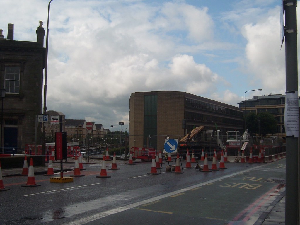 The Caledonian Ale House after demolition. Picturerama007 Flickr