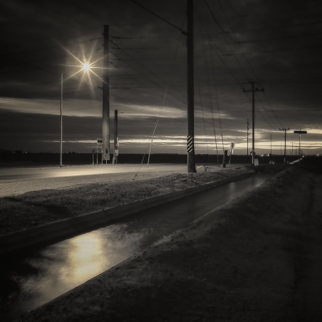 BASELINE ROAD & IRRIGATION DITCH Buckeye, AZ Hasselblad … Flickr