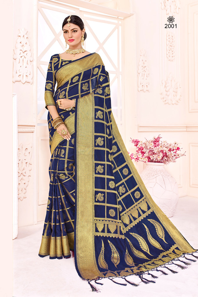 PRICE RS.840/ SANGINI WEAVING SILK DESIGNER SAREE COLLECTION SET TO