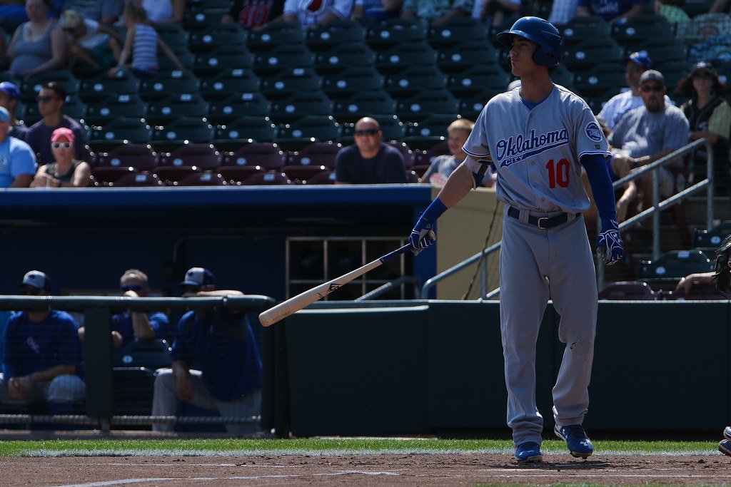 Cody Bellinger at bat Minda Haas Kuhlmann 2016 USAGE INS… Flickr