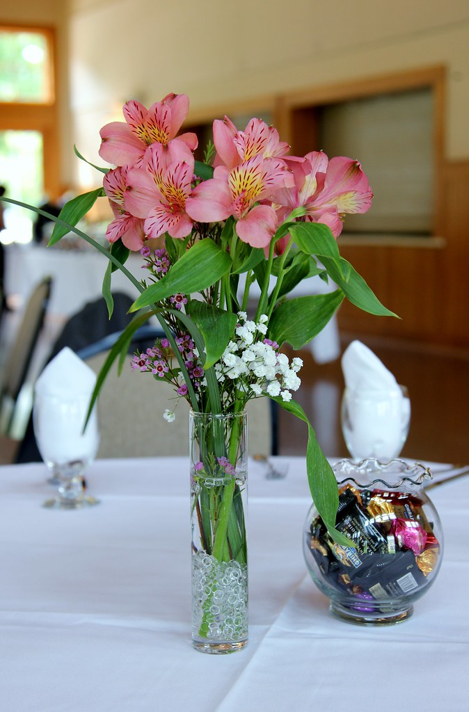 Centerpiece The centerpiece that was used on the tables. P… Flickr