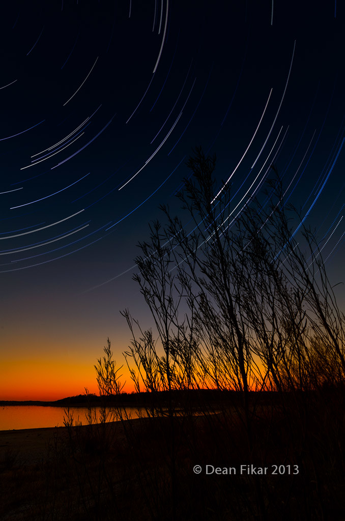 Benbrook Star Trails Star trails over Benbrook Lake in Nor… dfikar