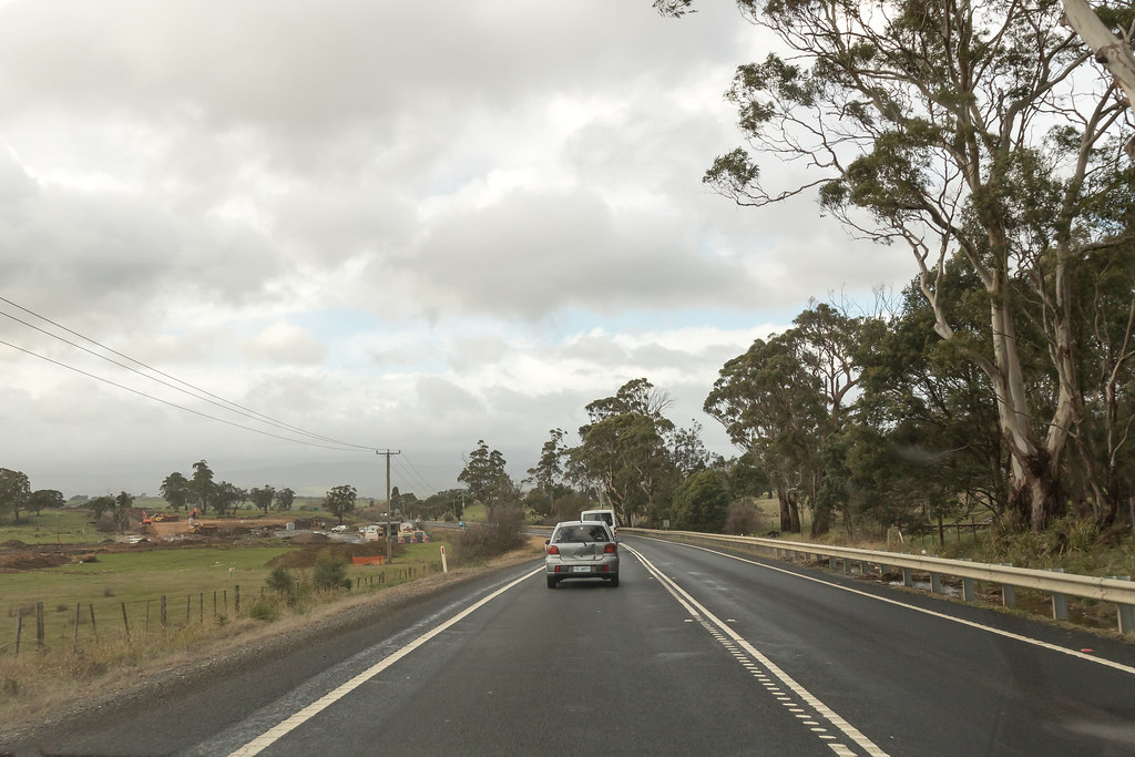Devon Hills, Tasmania NR1 (Midland Hwy) alignment through … Flickr