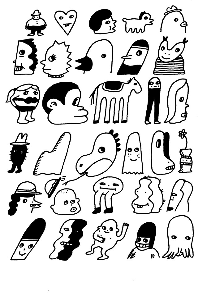 Strictly Anonymous Portraits Hey! This original drawing is… Flickr