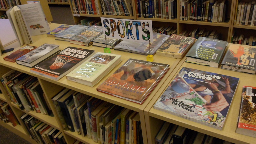 Sports library display La Salle Catholic College Preparato… Flickr