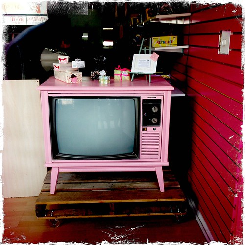 Pink Tv Chinatown store front Seth Anderson Flickr