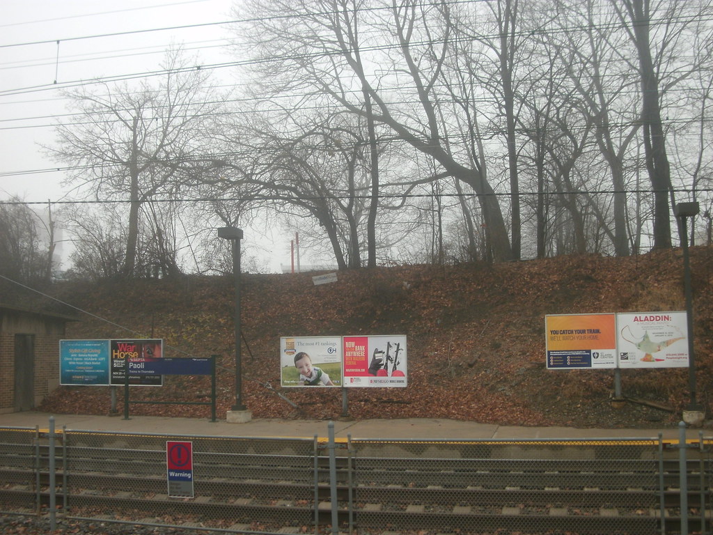 Paoli SEPTA/Amtrak station Paoli, Pennsylvania Adam Moss Flickr