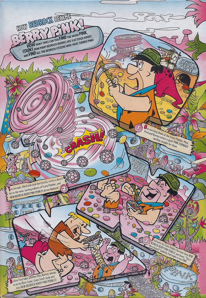 The Flintstones Post Fruity Pebbles Cereal Box, 2006 Flickr