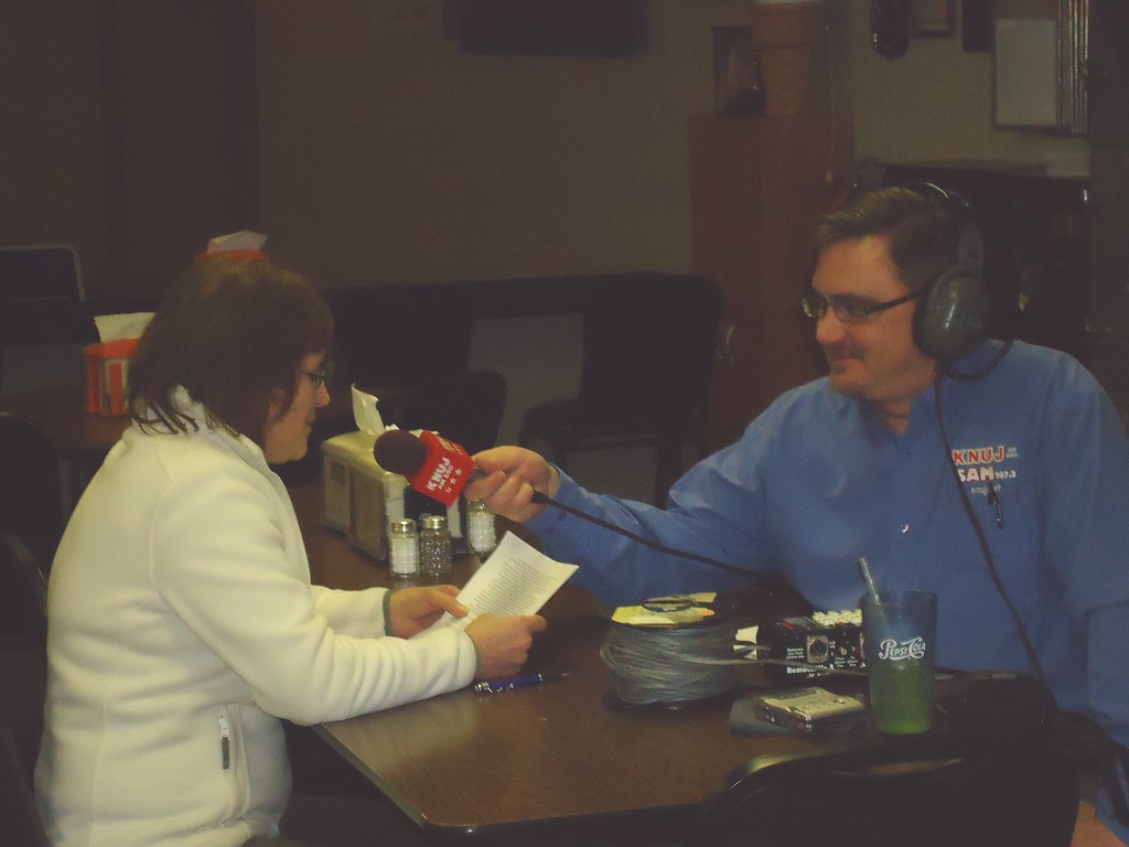 Madelia Day, 1/24/13 KNUJ's Mike Lemmer interviews Karla G… Flickr