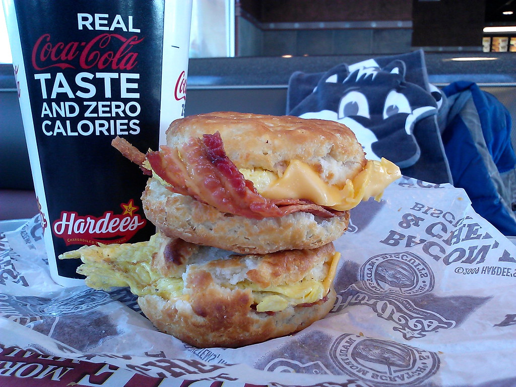 Bacon, Egg and Cheese Biscuits Hardee's 340 Dove Run Drive… Flickr