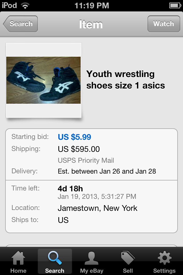 Expensive shipping njwrestler Flickr