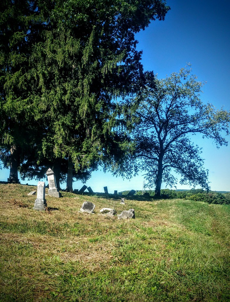 Abandoned cemetery in Horseheads NY mamanat Alison Squiers