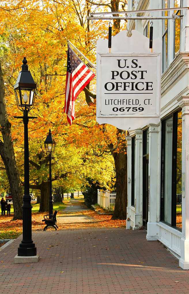 US Post Office Litchfield, CT Steve Santore Flickr