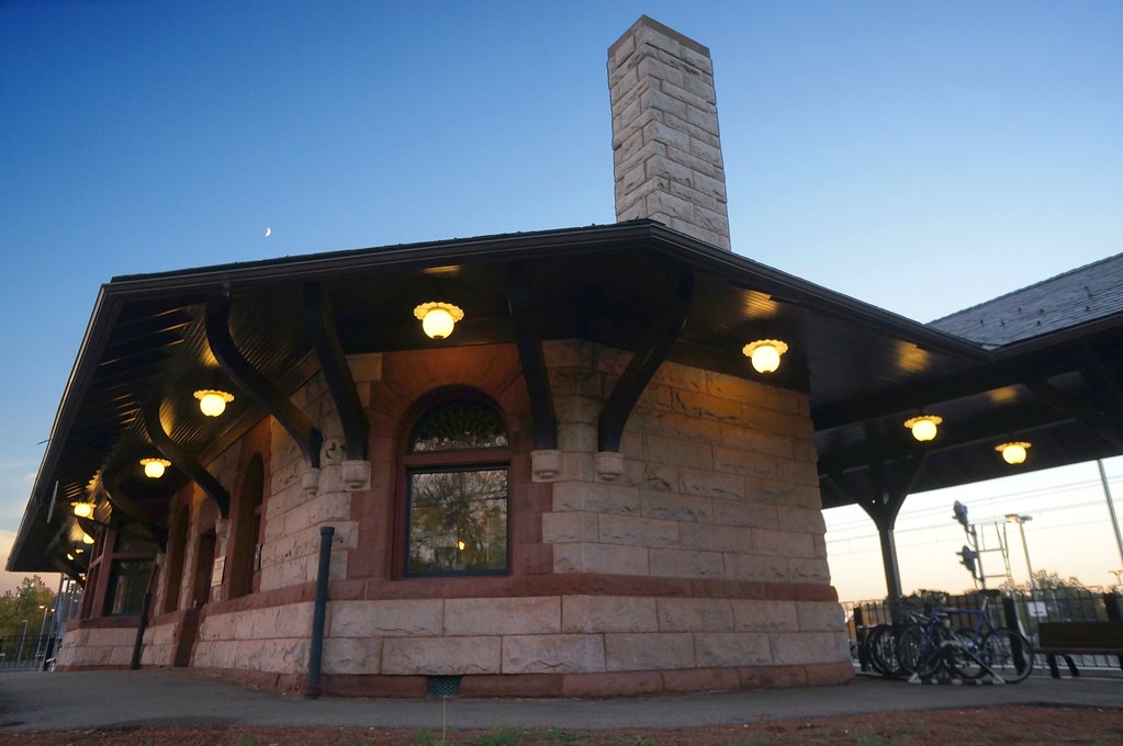 Canton Junction Station at dusk Built in 1893 by the Old C… Flickr
