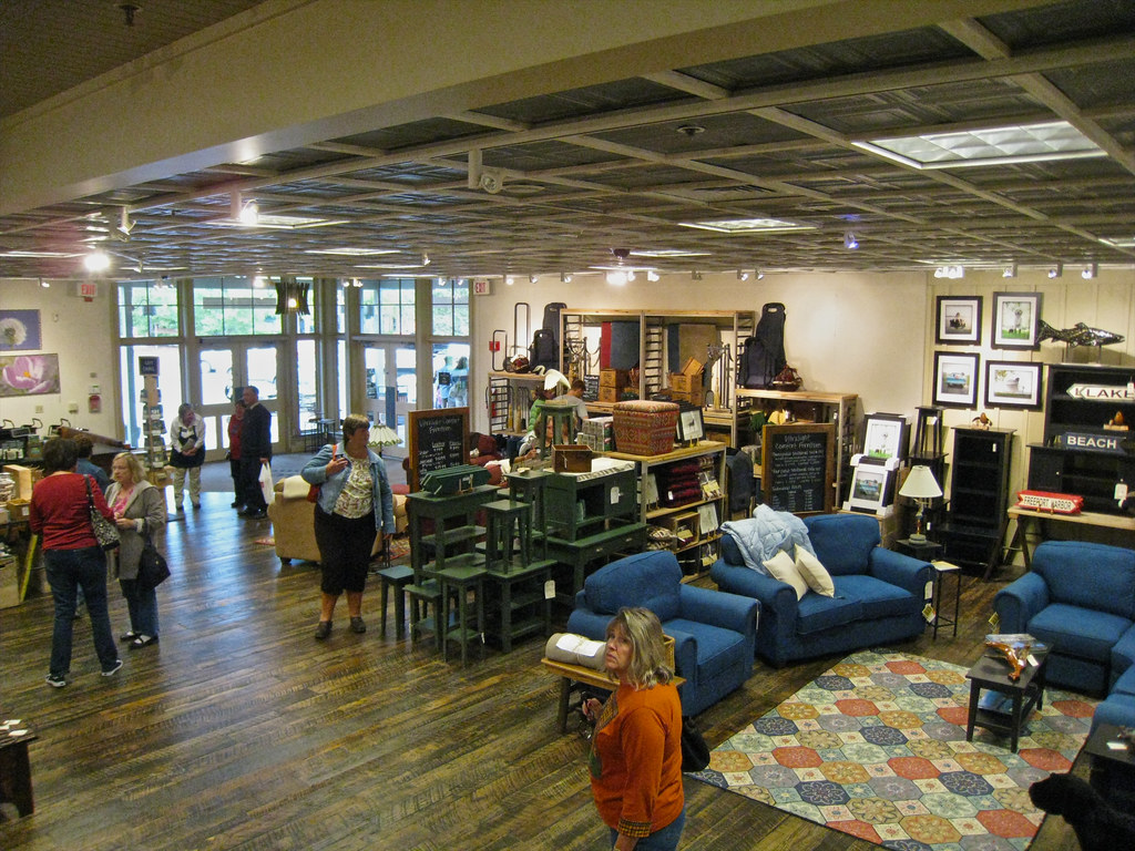 Inside LL Bean Home Store Freeport, Maine Sarah Oliver Flickr