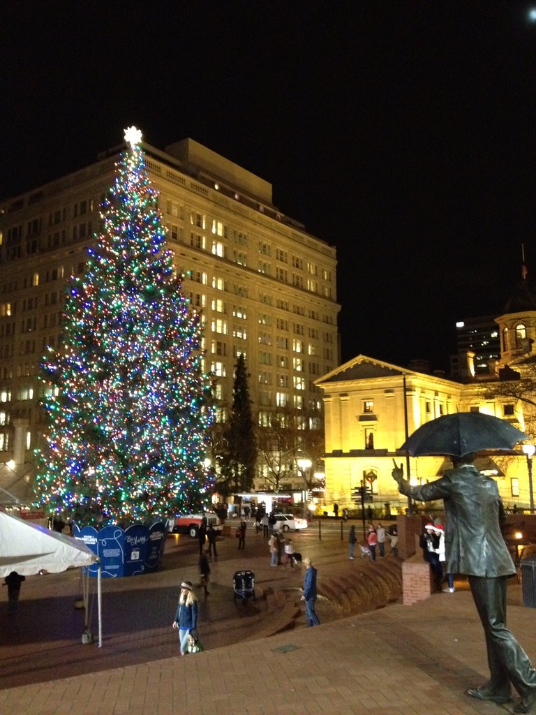 Christmas in Pioneer Square, Portland, Oregon 305 Seahill Flickr