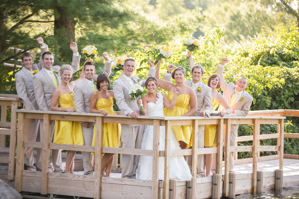 Bridal Party on the Dock Jon Good Flickr