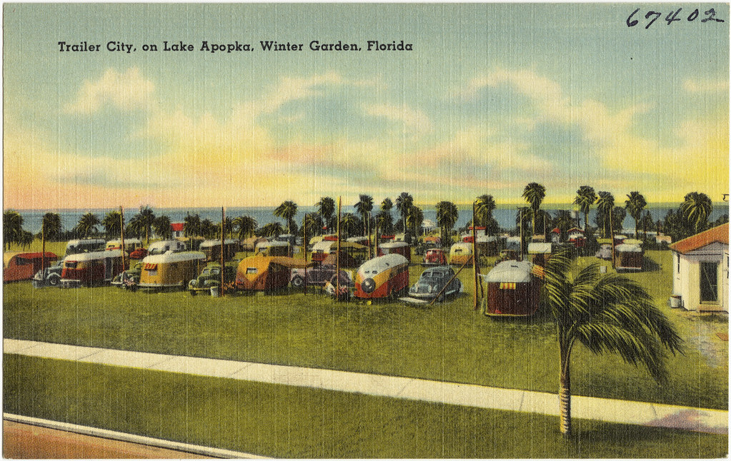 Trailer City, on Lake Apopka, Winter Garden, Florida Flickr