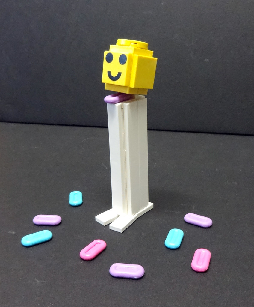 LEGO Pez Dispenser I've been thinking about this one for a… Flickr