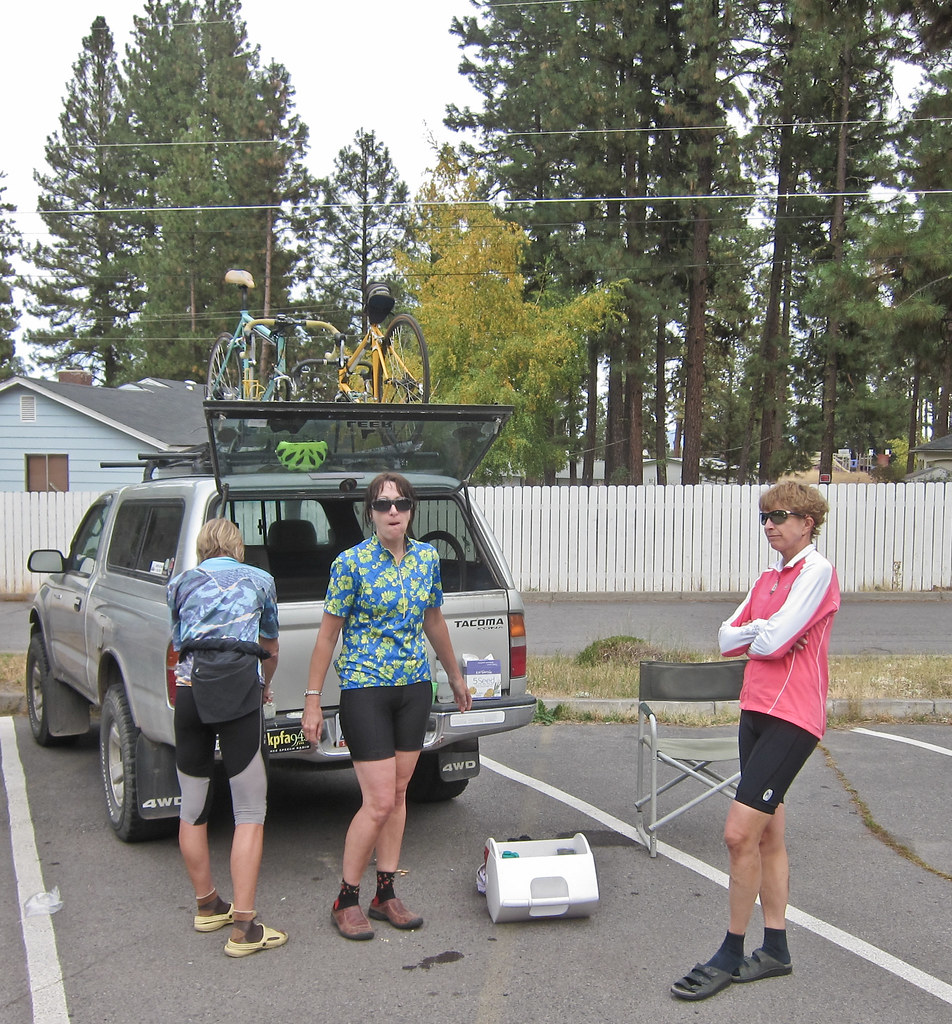 Finishing A Bike Ride, Keno, Oregon Brenda, Margo, & Vivia… Flickr