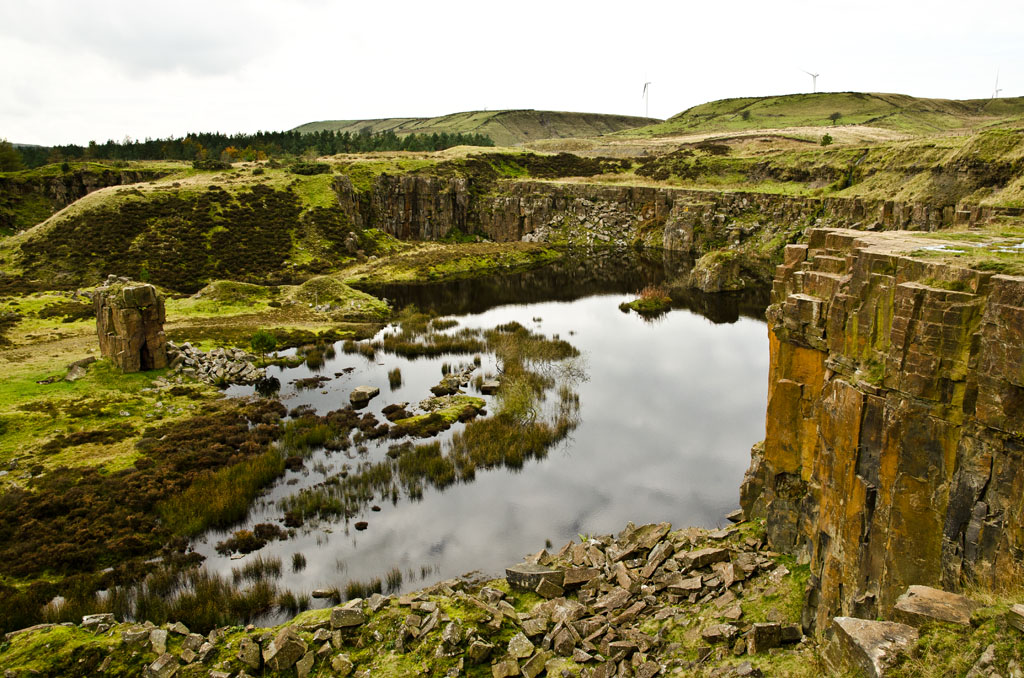 Troy Quarry, Haslingden Grane Steve Glover Flickr