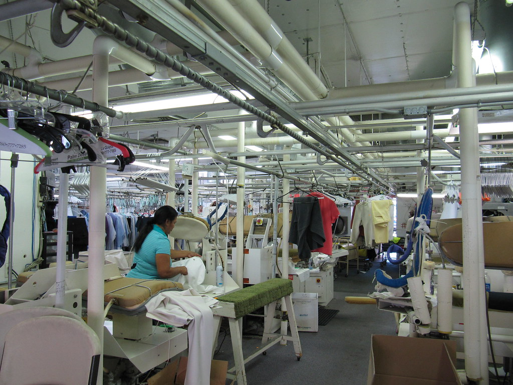 pressing area Palm Desert Cleaners Flickr