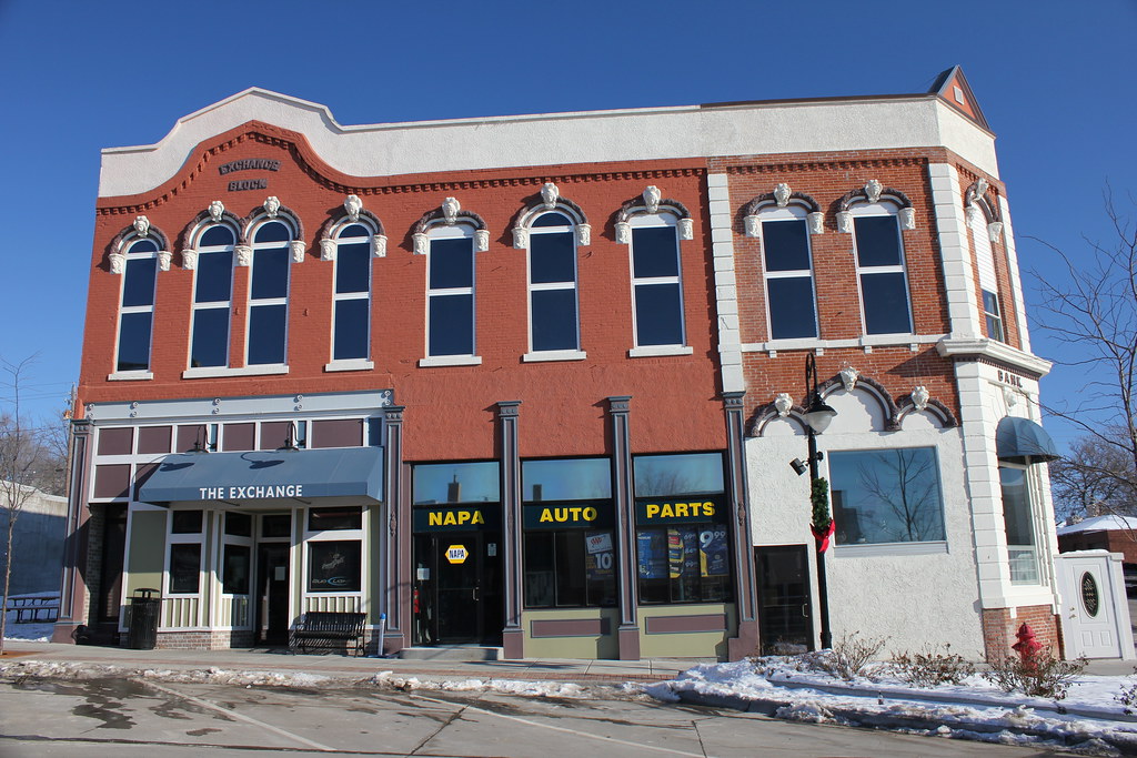 Exchange Block Avoca, IA One of the many recently refurb… Flickr