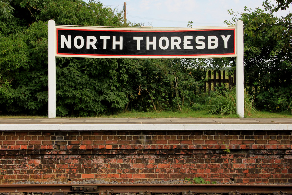 North Thoresby railway station, Lincolnshire Wolds Railway… Flickr