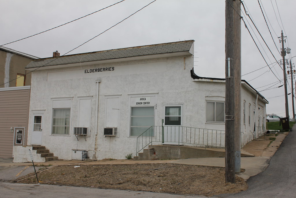 Elderberries Senior Citizens Center Avoca, IA Tom McLaughlin Flickr