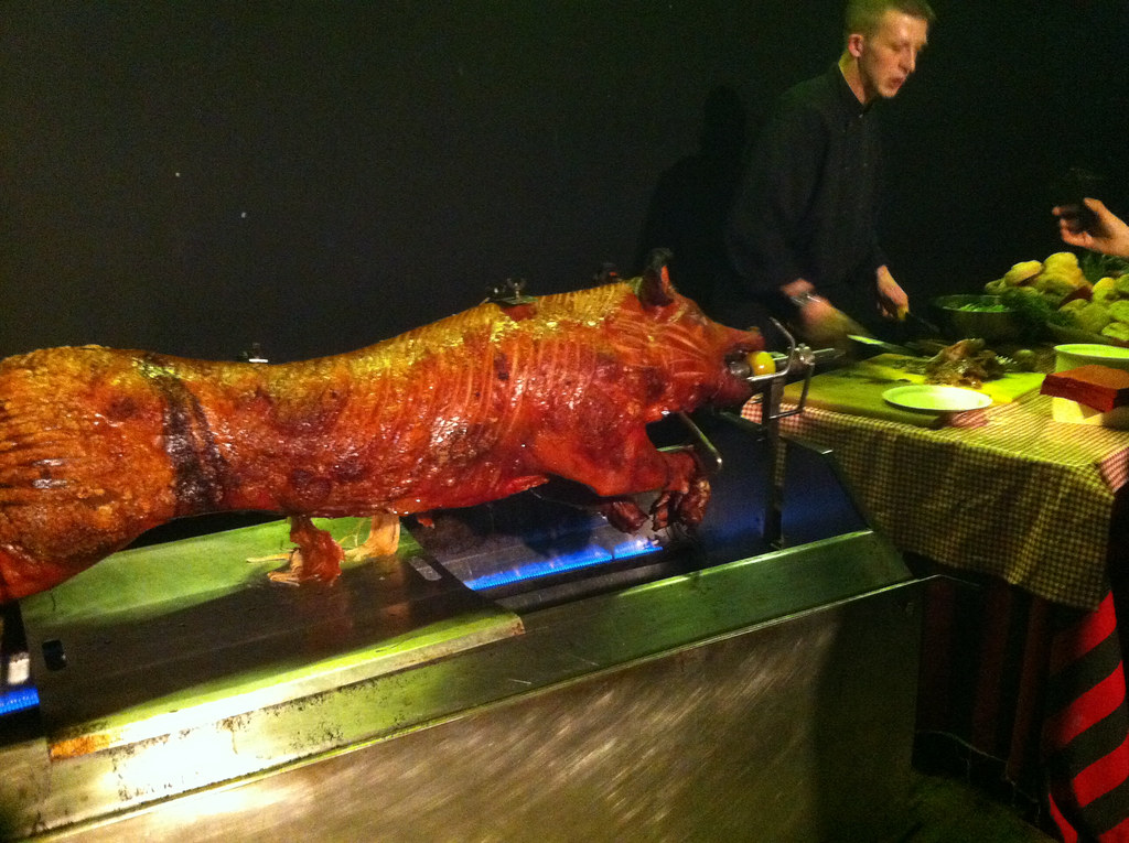 Hog roast Jeremy Keith Flickr