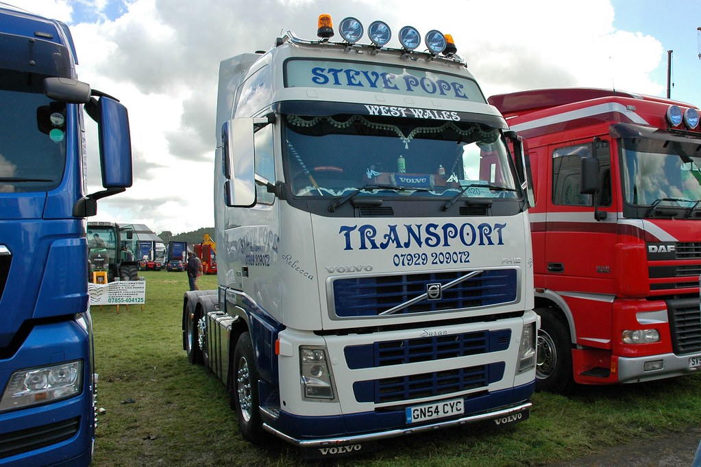 Steve Pope Transport GN54 CYC All Wales Truck Show Car… Flickr
