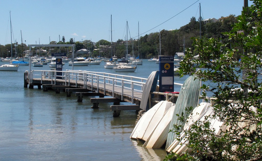 Hunters Hill Wharf, Hunters Hill, Sydney, NSW. At the end … Flickr