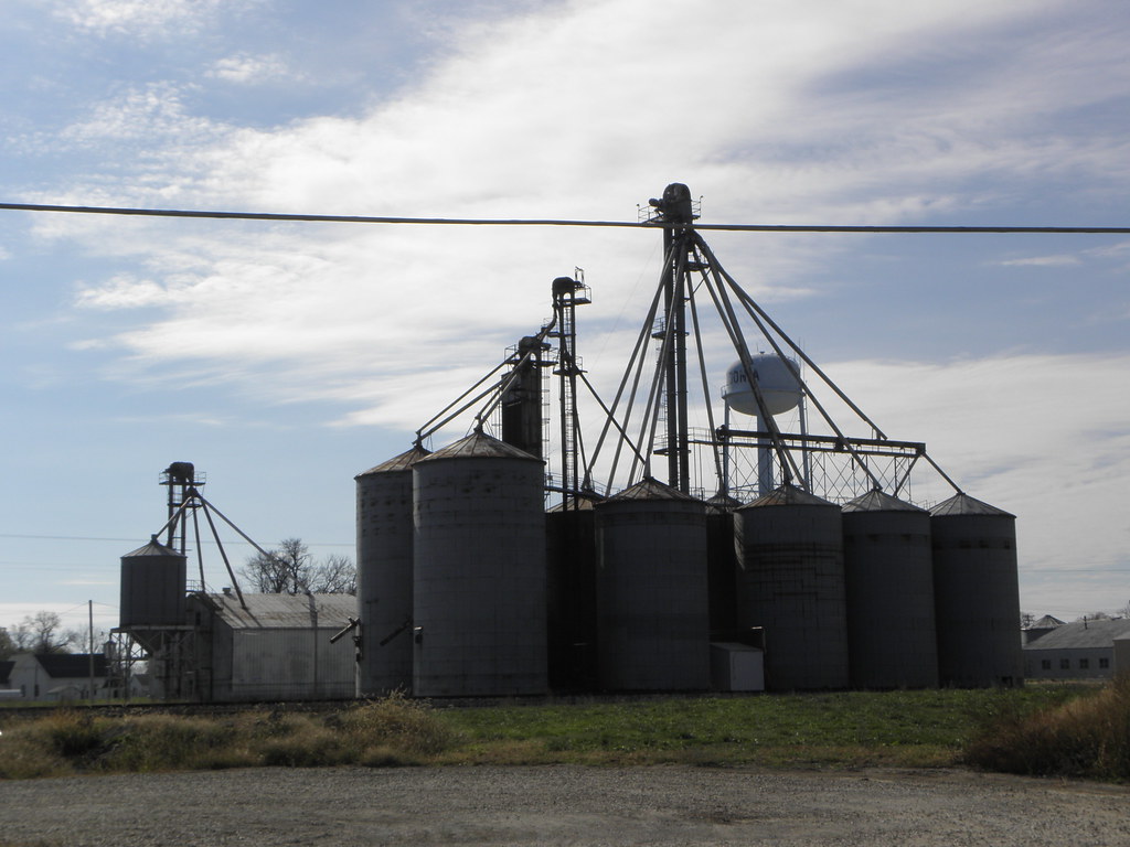 Grain Elevators Laddonia, MO Mike Steele Flickr