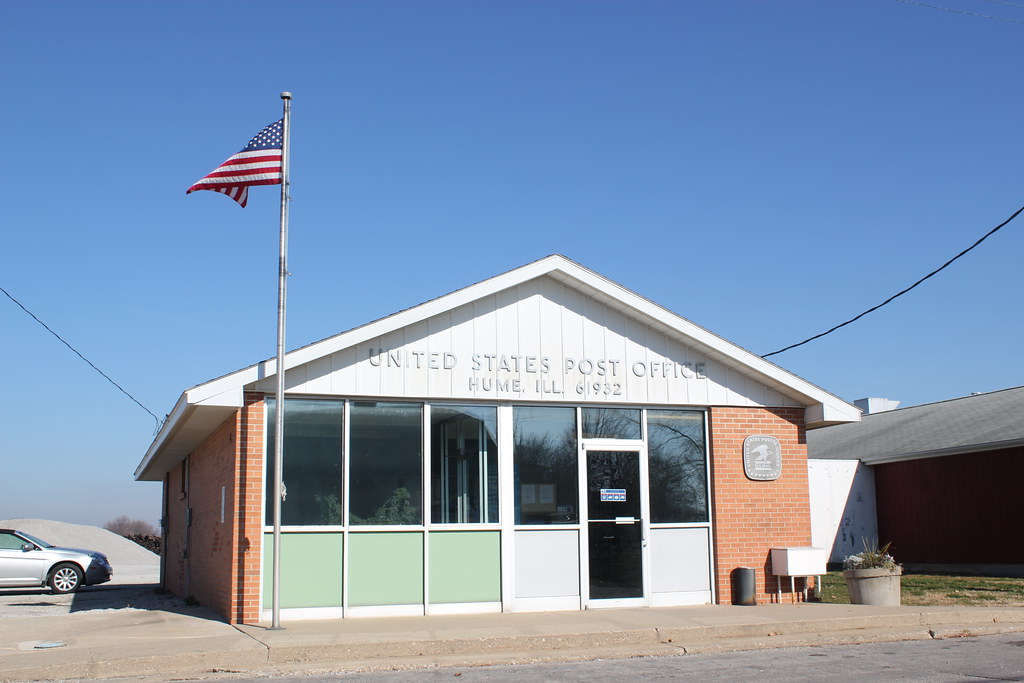 Post Office Hume Illinois 61932 Raymond Cunningham Flickr