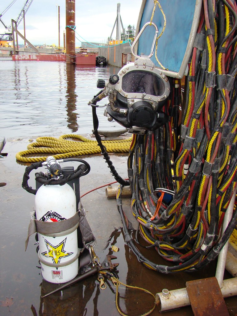 Dive gear ready to go On Nov. 30, 2012 inspection divers w… Flickr