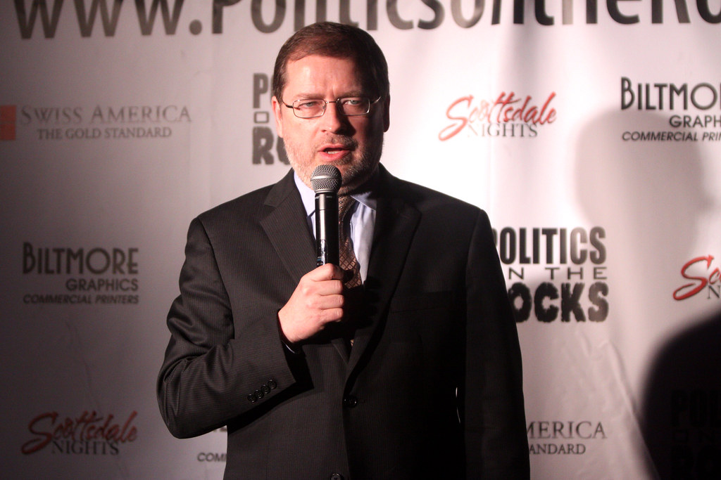 Grover Norquist Grover Norquist speaking at a "Politics on… Flickr