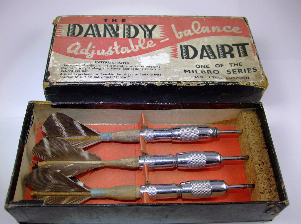 Milbro Dandy Adjustable darts 28g (2) These are very rare … Flickr