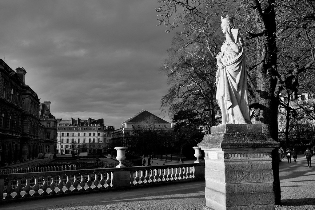 Sainte Bathilde par Victor Thérasse (17961864). Jardin du… Flickr